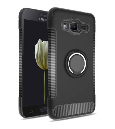 Бронь-чехол Ring Armor Case Samsung Galaxy J2 Prime G530 (чёрный)