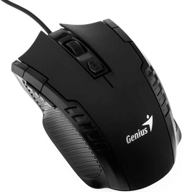 Мышь проводная игровая Genius X7 1600 DPI (Чёрный)
