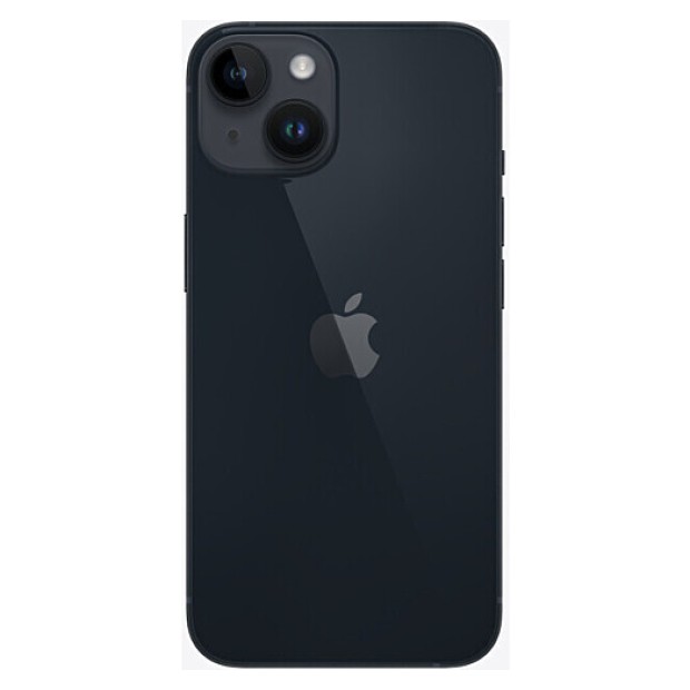 Мобильный телефон Apple iPhone 14 256Gb (E-sim) (Midnight) (Grade A) 88% Б/У