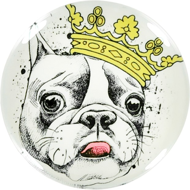 Холдер Popsocket Smile (Doggy with a crown, Y535)