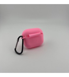 Чехол для наушников Full Silicone Case Apple AirPods 3 (36) Candy Pink