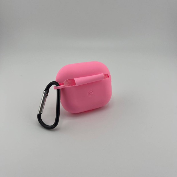 Чехол для наушников Full Silicone Case Apple AirPods 3 (36) Candy Pink