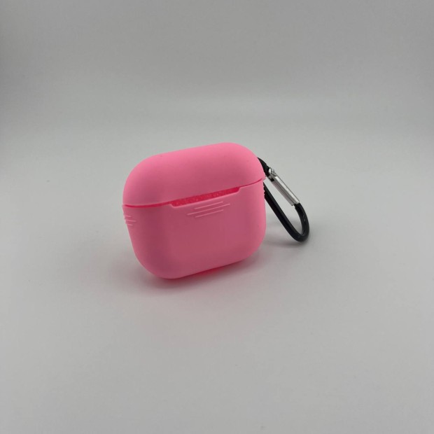 Чехол для наушников Full Silicone Case Apple AirPods 3 (36) Candy Pink