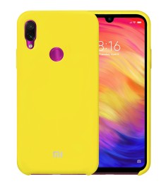 Силикон Original 360 Case Logo Xiaomi Redmi Note 7 (Лимонный)