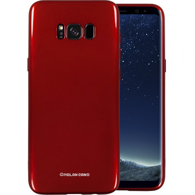 Силиконовый чехол Molan Shining Samsung S8 + Plus Красный