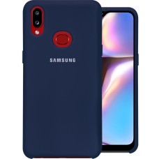 Силиконовый чехол Original Case Samsung Galaxy A10s (2019) (Тёмно-синий)