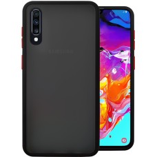 Накладка Totu Gingle Series Samsung Galaxy A70 (2019) (Чёрный)
