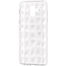 Силиконовый чехол Prism Case Samsung Galaxy A6 Plus (2018) A605 (Прозрачный)