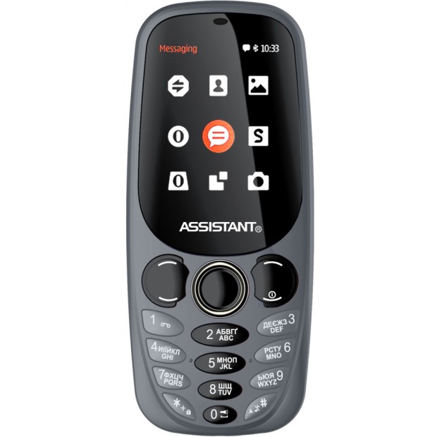 Мобильный телефон Assistant AS-201 (Grey)