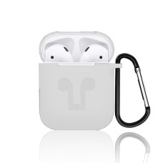 Чехол для наушников Apple AirPods Full Silicone Case (прозрачный)