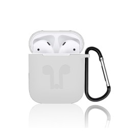 Чехол для наушников Apple AirPods Full Silicone Case (прозрачный)