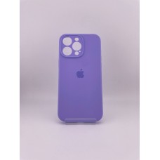 Силикон Original RoundCam Case Apple iPhone 15 Pro Max (43) Glycine