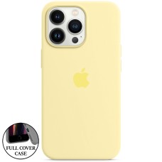 Силикон Original Round Case Apple iPhone 13 Pro (51) Mellow Yellow