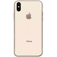 Силиконовый чехол Zefir Case Apple iPhone Xs Max (Розовое-золото)