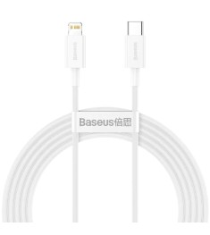 USB-кабель Baseus PD 20W (Type-C to Lightning) (White) CATLYS-A