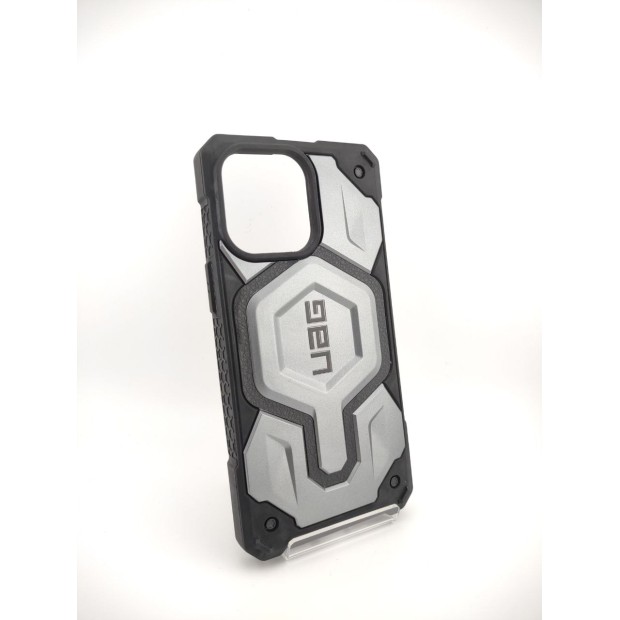 Чехол Armor UAG Monarch Pro Leather with MagSafe Apple iPhone 14 Pro Max (Серый)