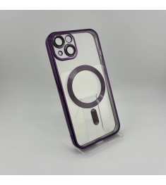 Чехол UMKU Shining with MagSafe Apple iPhone 13 (Purple)