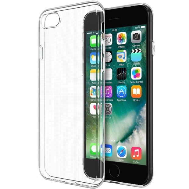 Силиконовый чехол Virgin Case Apple iPhone 7 Plus / 8 Plus (прозрачный)