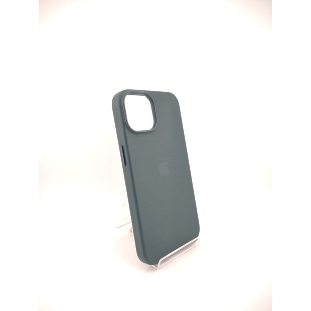 Чехол Leather Case with Magsafe Apple IPhone 14 (Forest Green)