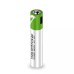 Аккумулятор AAA - Lithium 1.5V Rechargeable Battery Type-C (2 шт.) (green)