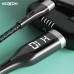USB-кабель Moxom MX-CB39 (MicroUSB) LED Button (Чёрный)