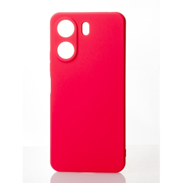 Силикон Original ShutCam Xiaomi Redmi 13C / Poco C65 / Poco M6 (Малиновый)