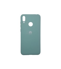 Силикон Original 360 Case Logo Huawei Y7 (2019) (Бирюзовый)