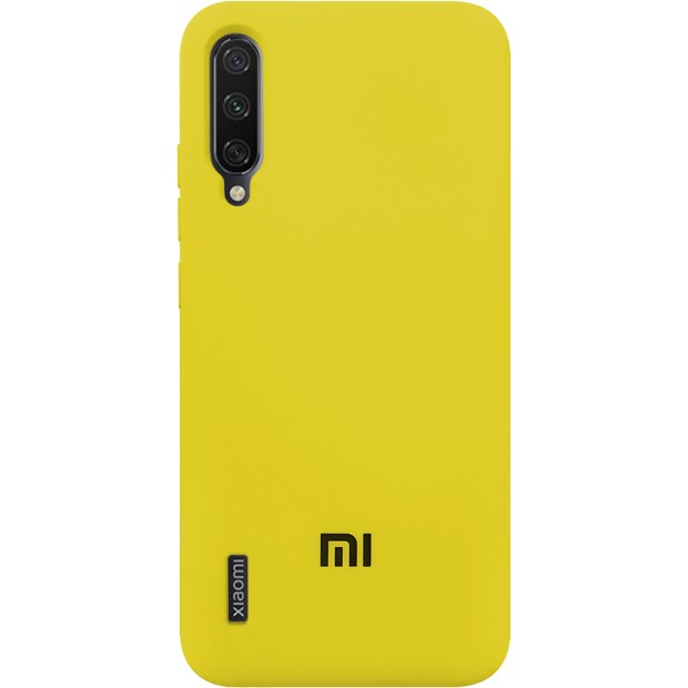 Силикон Original Case Xiaomi Mi A3 (Жёлтый)