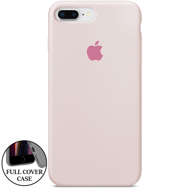 Силикон Original Round Case Apple iPhone 7 Plus / 8 Plus (35) Lavender