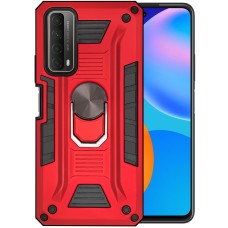 Бронь-чехол Ring Armor Case Huawei P Smart (2021) (Красный)