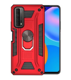 Бронь-чехол Ring Armor Case Huawei P Smart (2021) (Красный)