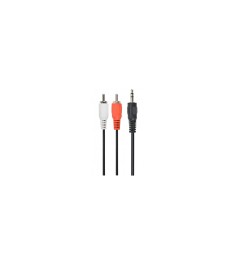 Кабель 2RCA - 3.5mm AUX 3m