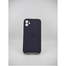 Силикон Original Square RoundCam Case Apple iPhone 11 (72) Eggplant