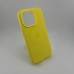 Чехол Silicone Case with MagSafe Apple iPhone 14 (Canary Yellow)