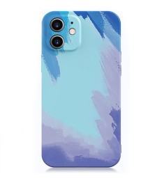 Силикон WAVE Watercolor Case iPhone 12 (blue)