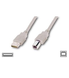 USB-кабель для принтера Atcom USB - USB Type-B (AM / BM) V2.0 (1.8m) (Белый)