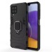 Бронь-чехол Ring Armor Case Samsung Galaxy A22 (2021) (Чёрный)