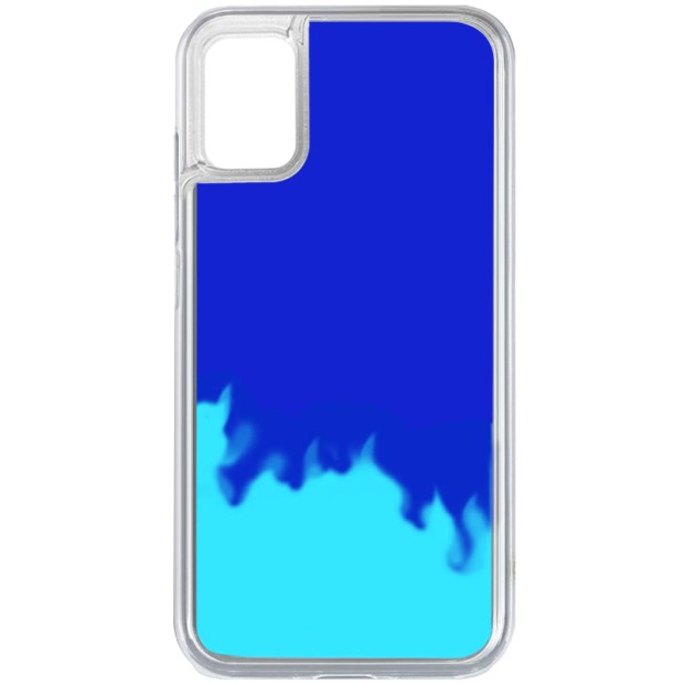 Чехол Aquarium Color Sand Samsung Galaxy A31 (2020) (Синий)