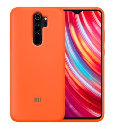 Силикон Original Case Xiaomi Redmi Note 8 Pro (Оранжевый)