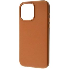 Чехол WAVE Premium Leather Edition Case with MagSafe iPhone 15 Pro Max (Orange)