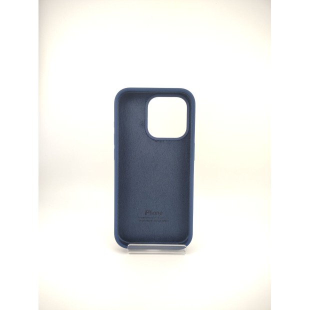 Силикон Original Round Case Apple iPhone 15 Pro (32) Deep Navy