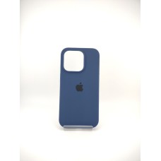 Силикон Original Round Case Apple iPhone 15 Pro (32) Deep Navy
