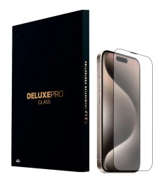 Защитное стекло iLera Deluxe Frosted Apple iPhone 15 Pro (Black) iLFrDL15Pr