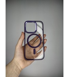 Накладка Totu Clear Magsafe Apple IPhone 14 Pro (Фиолетовый)