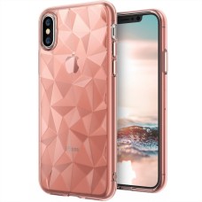 Силиконовый чехол Prism Case Apple iPhone X / XS (розовый)