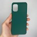 Силикон iNavi Color Xiaomi Poco M5 (Тёмно-зелёный)