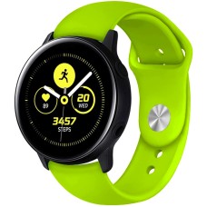 Ремешок Silicone Band Samsung Gear S2 / S3 20mm (Lime)