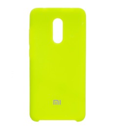 Силиконовый чехол Original Case Xiaomi Redmi 5 Plus (Лайм)