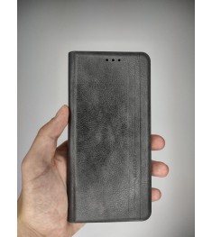 Чехол-книжка Leather Book Xiaomi Redmi 9 (Серый)
