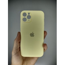 Силикон Original RoundCam Case Apple iPhone 11 Pro (51) Mellow Yellow